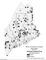 Northern Leopard Frog distribution map (PDF)